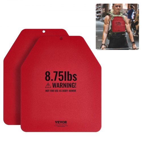 Svorio liemenės plokštės VEVOR JSPB-8.75LB, 2 x 3,97 kg