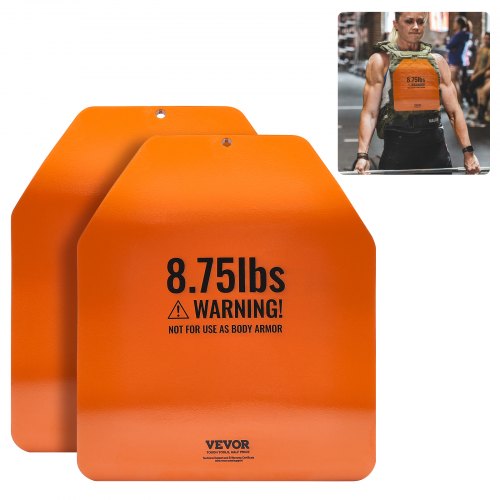 Svorio liemenės plokštės VEVOR JSCB-8.75LB, 2 vnt. po 3,97 kg
