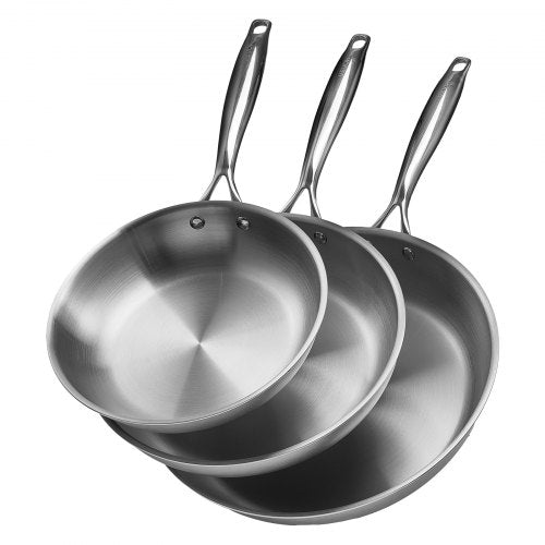Keptuvių rinkinys VEVOR CS009-3, 3 dalių (24, 28, 32 cm)