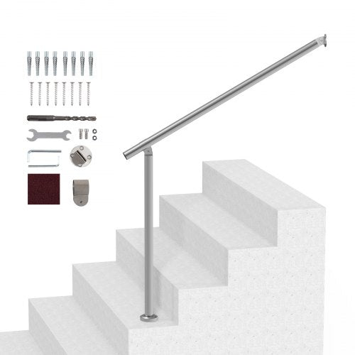 Turėklai lauko laiptams VEVOR BX-100, 100 cm
