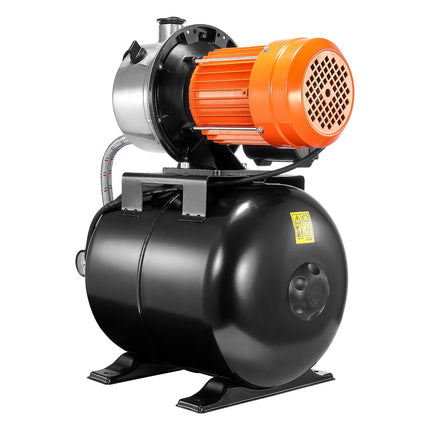 Vandens siurblys su hidroforu VEVOR FSGP1200Cinox-2, 1193W