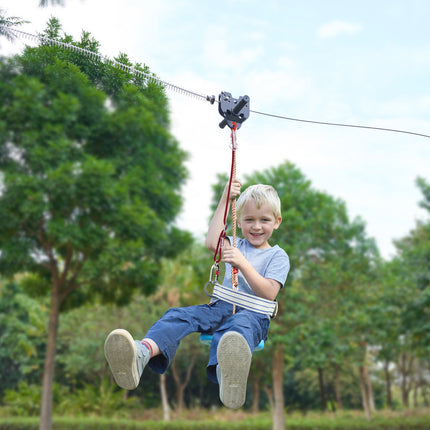 Trosinis nusileidimas (Zipline) VEVOR HL-120ft-005, 36,6 m