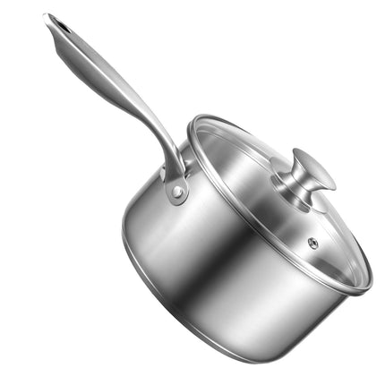 Puodas su garinimo įdėklu VEVOR CS018-3, 2,37 l