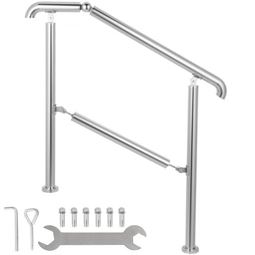 Turėklas laiptams VEVOR BXG-3STEP, 200 kg apkrova