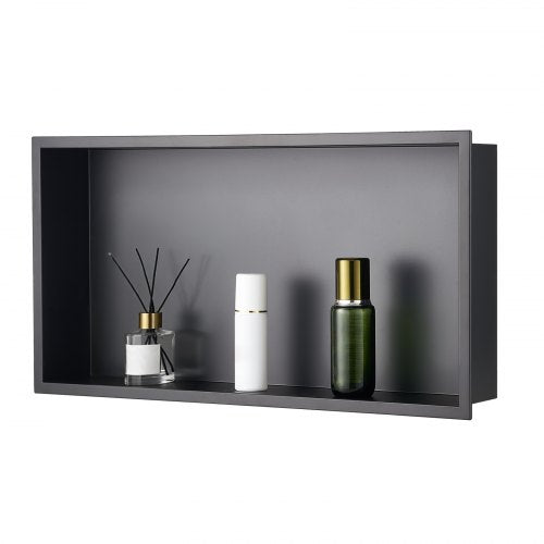Įleidžiama dušo niša VEVOR BA-306010-MB, 33 x 63,5 x 10,2 cm