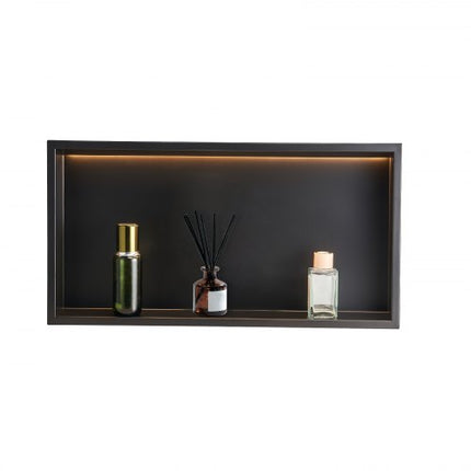 Įleidžiama dušo niša VEVOR BAL-306010-MB, 33 x 63,5 cm