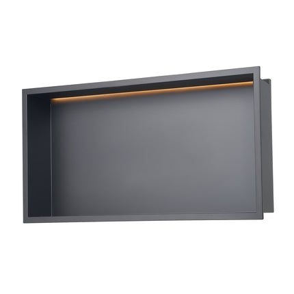 Įleidžiama dušo niša VEVOR BAL-306010-MB, 33 x 63,5 cm