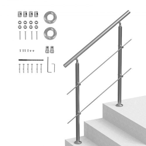 Lauko laiptų turėklai VEVOR SSH-1S-100-2, 100,1 cm ilgio