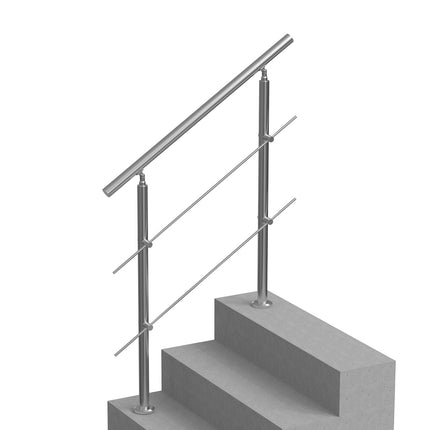 Lauko laiptų turėklai VEVOR SSH-1S-100-2, 100,1 cm ilgio