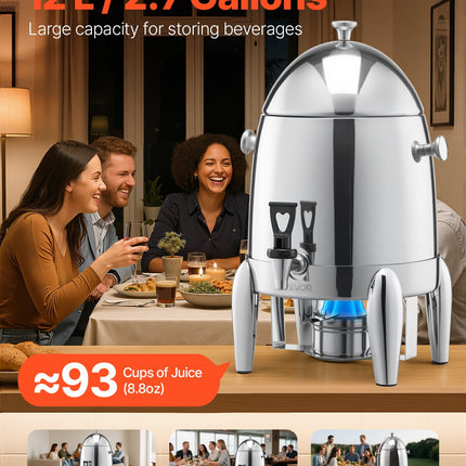 Gėrimų dozatorius VEVOR WNS-GZD12, 12 l