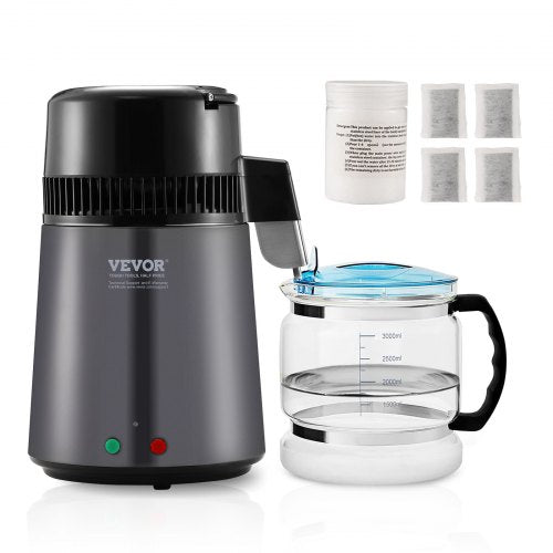 Vandens distiliatorius VEVOR YMK40202, 4 l talpos