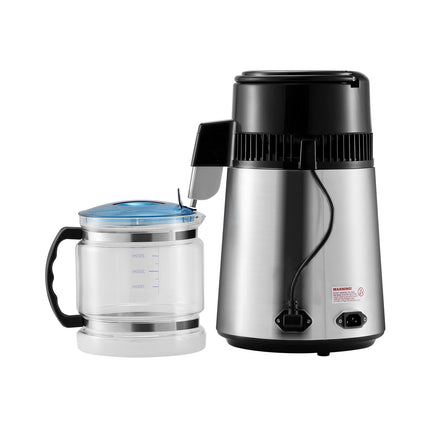 Vandens distiliatorius VEVOR YMK40202, 4 l talpos