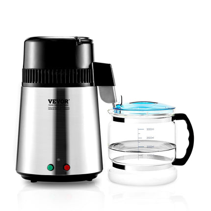 Vandens distiliatorius VEVOR YMK40202, 4 l talpos