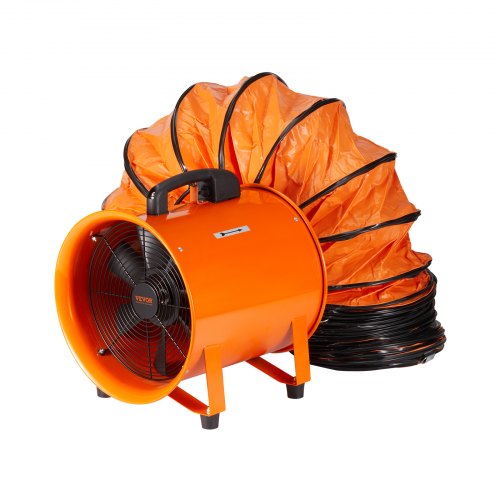 Nešiojamas pramoninis ventiliatorius VEVOR BT-SHT10A-U(S)5, 255 W