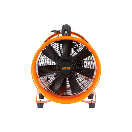 Nešiojamas pramoninis ventiliatorius VEVOR BT-SHT10A-U(S)5, 255 W