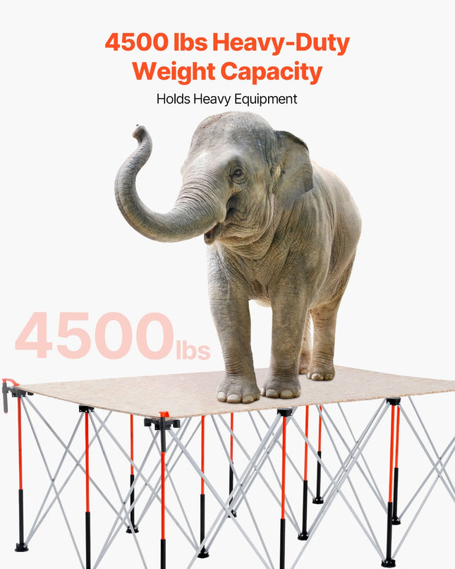 Sulankstomas darbinis stovas VEVOR SNT-12, 2041 kg keliamoji galia