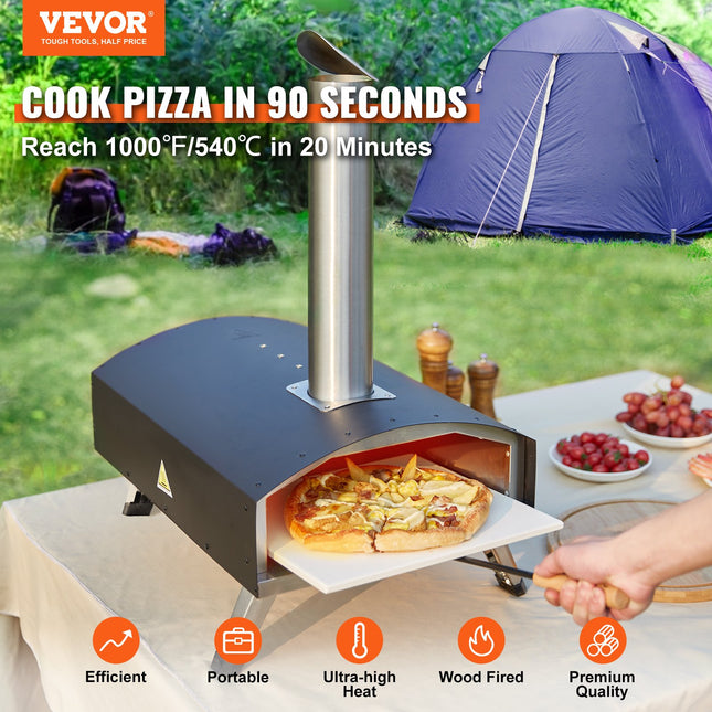 Lauko picų krosnis VEVOR GB-PO12D, 30 cm