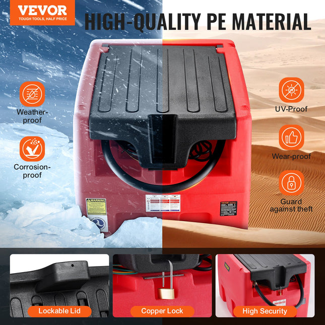 Nešiojama kuro talpa VEVOR YDIES 200L-G, 182 l