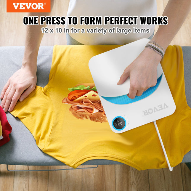 Termopresas VEVOR Portable Easy Press, 30 x 25 cm