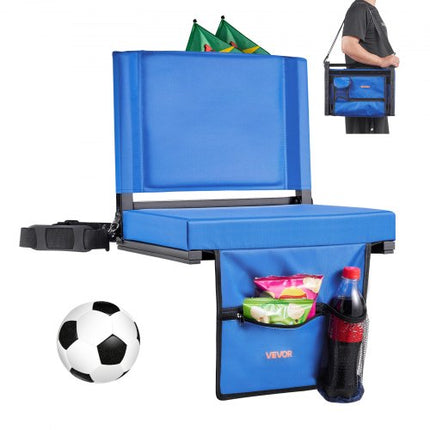 Sulankstoma stadiono kėdė VEVOR KZ-SS001, 43 cm pločio