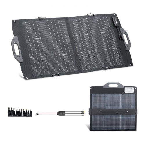 Sulankstoma saulės baterija VEVOR S100, 100W