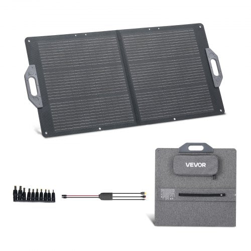 Sulankstoma saulės baterija VEVOR S100, 100W