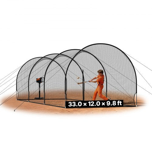Beisbolo mušimo narvas VEVOR BC004, 10 x 3,6 x 3 m