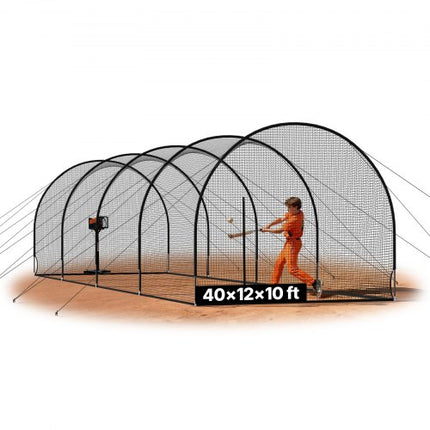 Beisbolo mušimo narvas VEVOR BL40121004S, 12,2 x 3,7 x 3,05 m