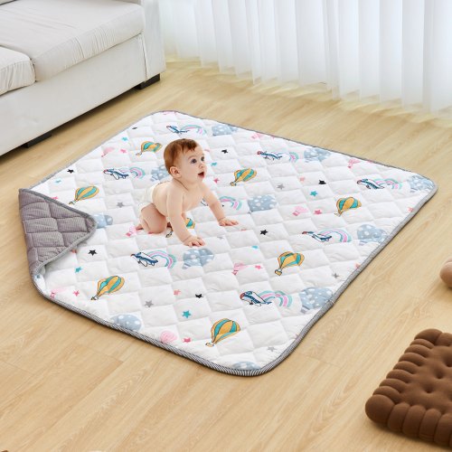 Kūdikio lavinimo kilimėlis VEVOR SS-QZL-02, 127x127 cm