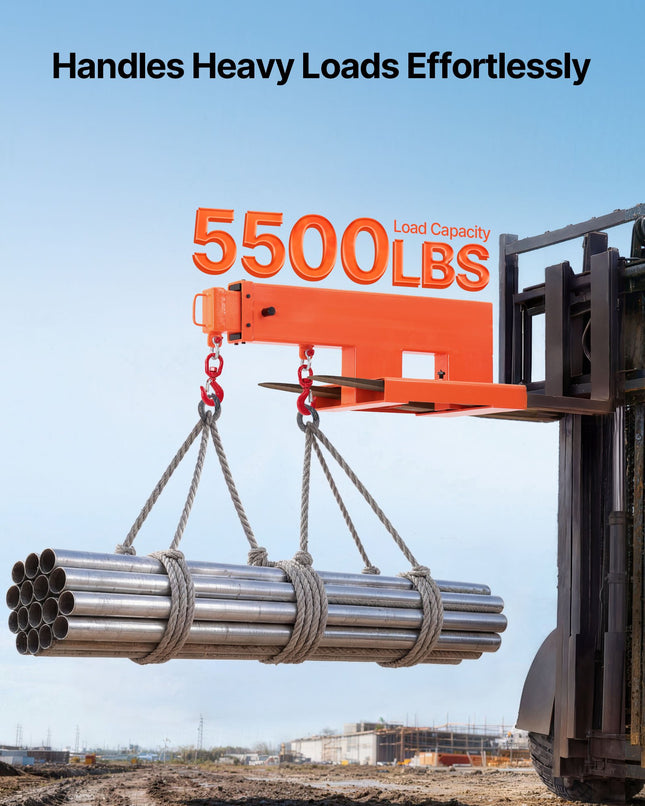 Šakinio krautuvo strėlė VEVOR 5500LBS, 2495 kg keliamoji galia