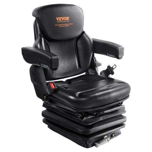 Universali traktoriaus sėdynė VEVOR TY-A14 (PVC), su 3 lygių amortizacija