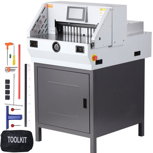 Elektrinė popieriaus pjaustyklė VEVOR E490T, 482,6 mm pjovimo plotis