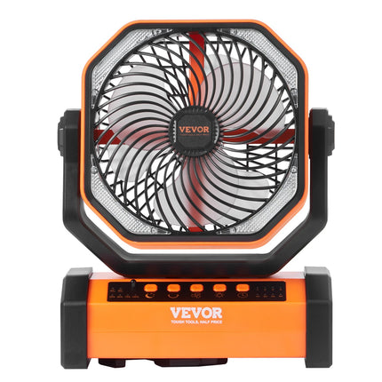 Nešiojamas ventiliatorius VEVOR D12, 20000 mAh