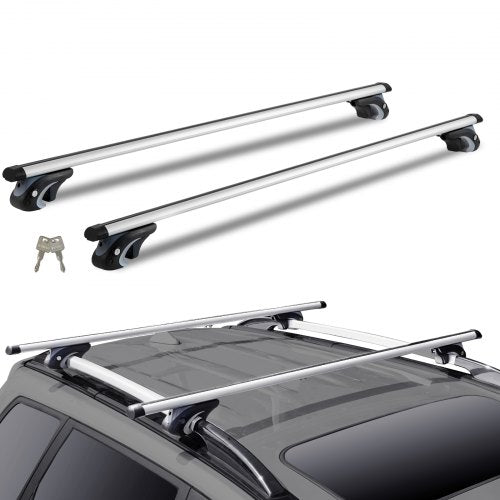 Universalūs stogo bagažinės skersiniai VEVOR HJ-RB021-54", 137,2 cm