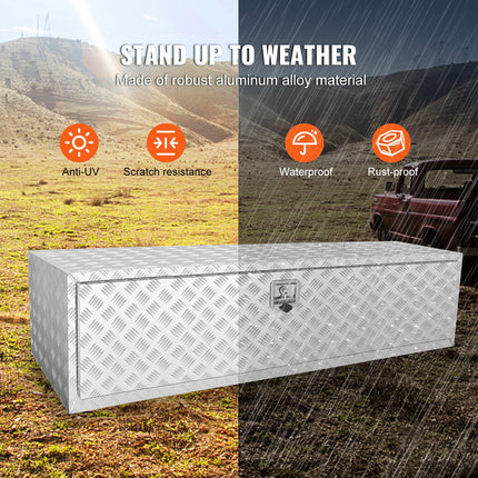 Sunkvežimio įrankių dėžė VEVOR UTTB-602424, 1524 x 610 x 610 mm