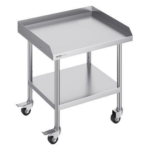 Nerūdijančio plieno darbo stalas VEVOR SKT710*610J, 61x71,1 cm