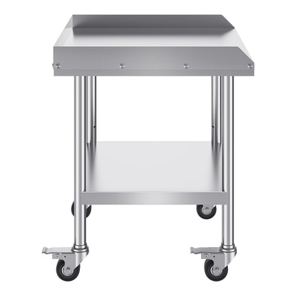 Nerūdijančio plieno darbo stalas VEVOR SKT710*610J, 61x71,1 cm