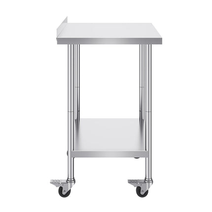Nerūdijančio plieno darbo stalas VEVOR HETG-24*30-L, 61x76 cm