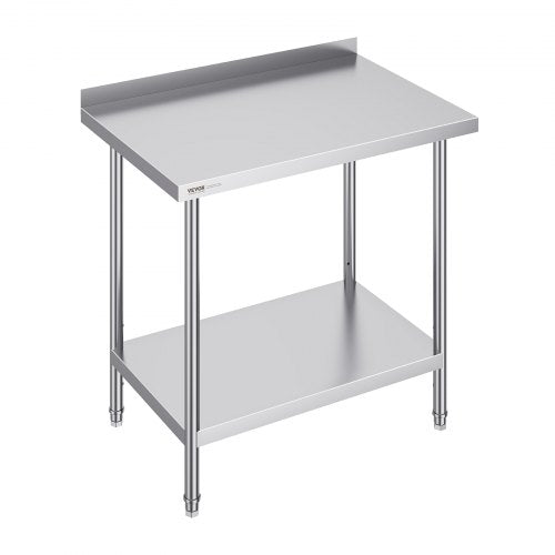 Nerūdijančio plieno darbo stalas VEVOR HET-24*36-L, 610 x 914 mm