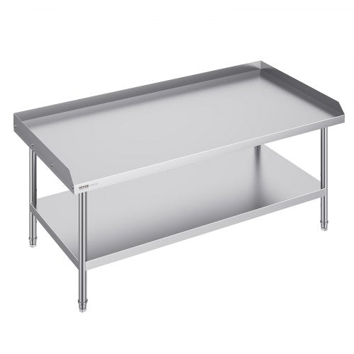 Nerūdijančio plieno darbo stalas VEVOR SKT1520*760T, 152 x 76 cm
