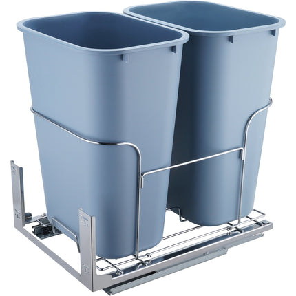 Ištraukiama šiukšliadėžė VEVOR YC1352SY, 2 x 35 l
