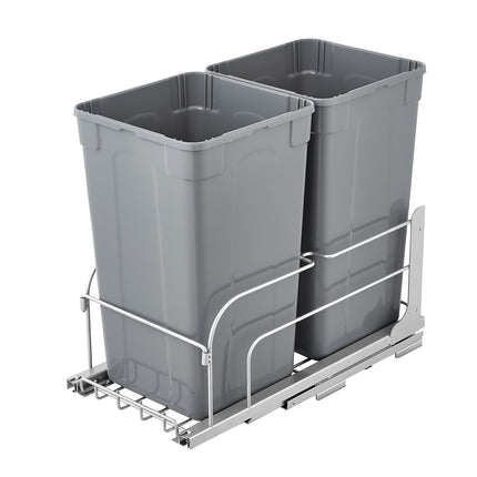 Ištraukiama šiukšliadėžė VEVOR BB-LM27L02, 2 x 25,5 l
