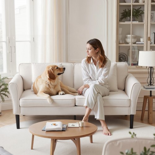 Dvivietė sofa VEVOR GDS0203-2, 176 cm