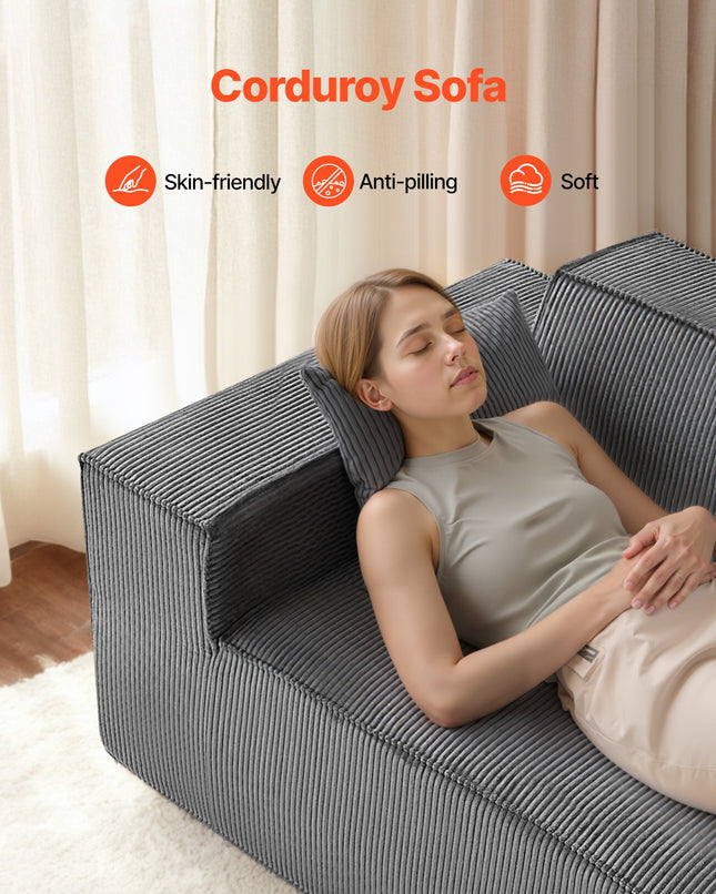 Dvivietė sofa VEVOR 247054, 160 cm