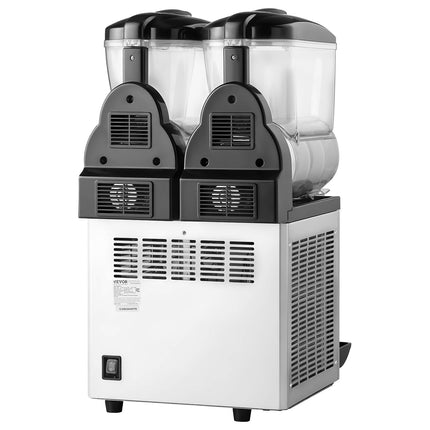 Šaldytų gėrimų aparatas VEVOR X-300, 2x15 l talpa