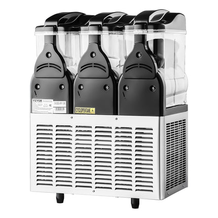 Šaldytų gėrimų aparatas VEVOR X-450, 3 x 15 l talpa