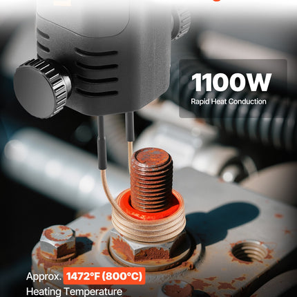 Indukcinis kaitintuvas VEVOR H7C, 1100W