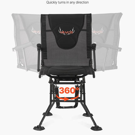 Medžioklinė kėdė VEVOR XW-HC-07, 136 kg keliamoji galia