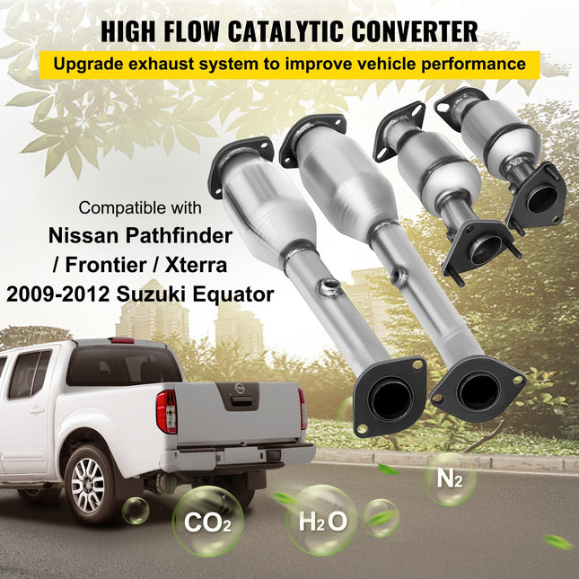 Išmetimo kolektorius su katalizatoriumi VEVOR Nissan Frontier 4.0L, EPA sertifikuotas