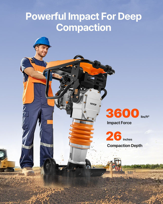 Vibracinis plūktuvas VEVOR CNCJ-80K-1, 6,5 AG
